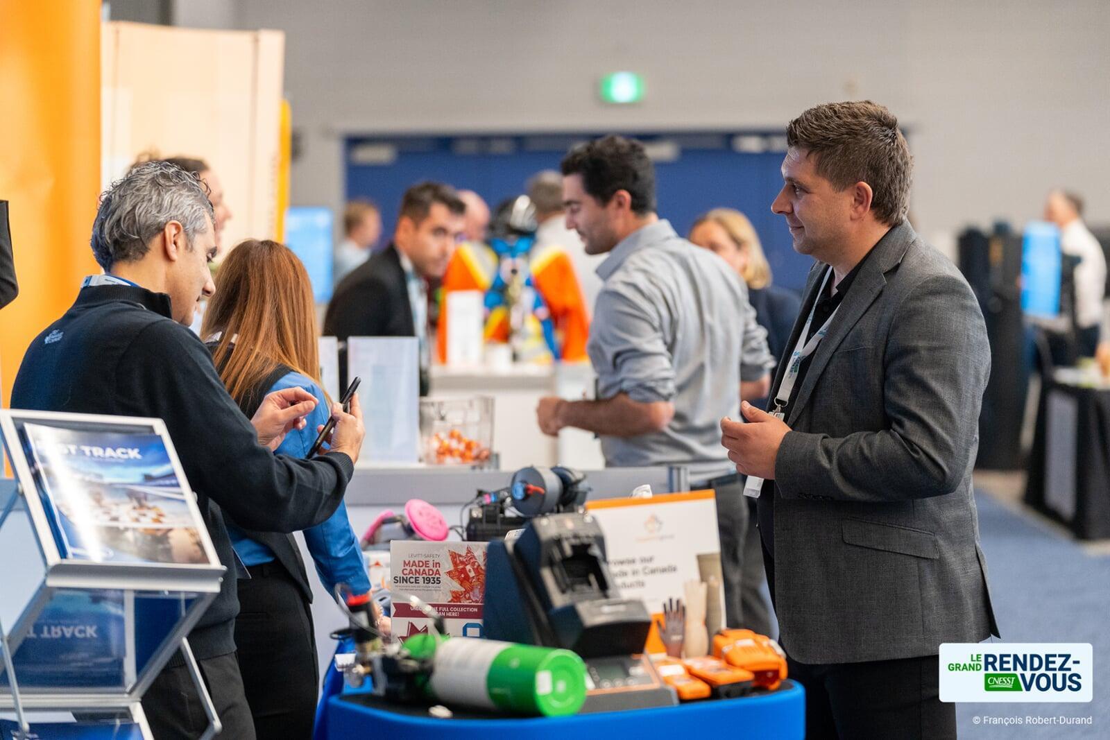 Salon des exposants Grand Rendez-vous de la CNESST