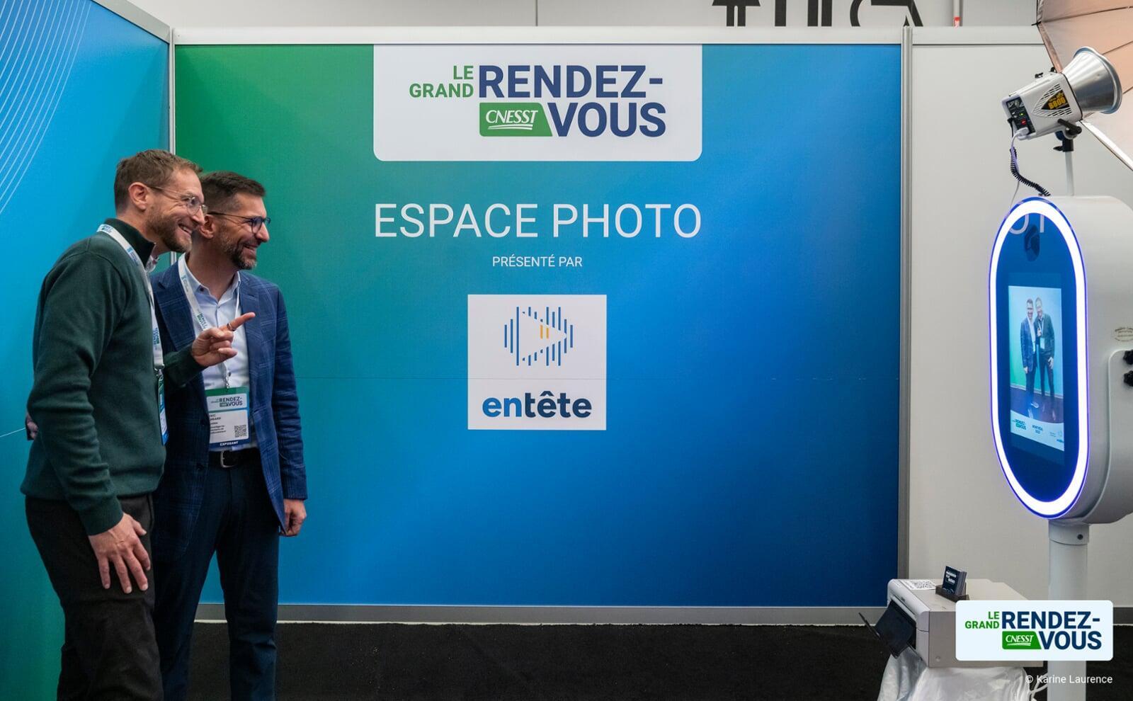 Grand Rendez-vous de la CNESST photobooth